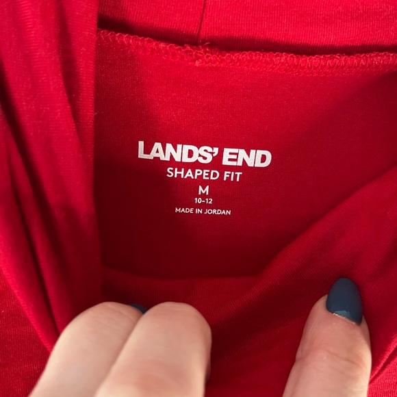 Long Sleeve LandsEnd Turtleneck | Size M - Picture 2 of 2